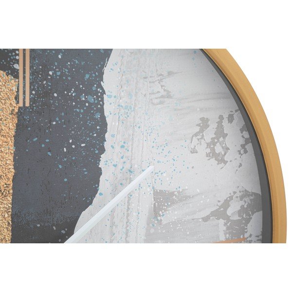 Син стенен часовник Art, ø 60 cm - Mauro Ferretti-image-3