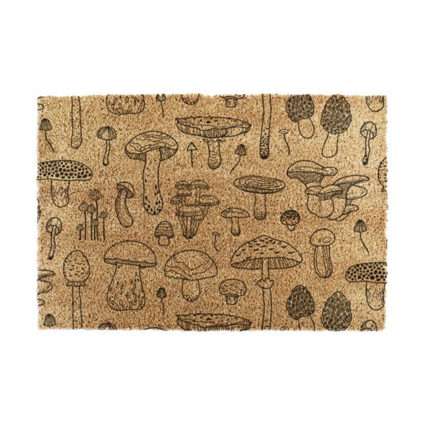 Изтривалка от кокосови влакна 40x60 cm Mushrooms – Artsy Doormats