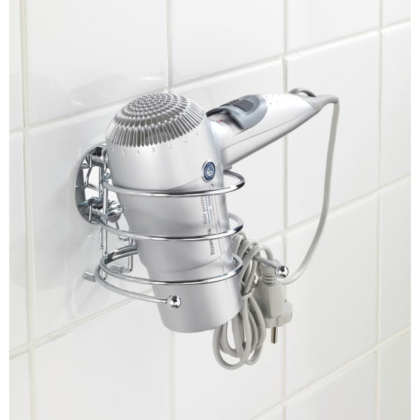 Самоносеща закачалка за сешоар Turbo-Loc, товароносимост до 40 кг - Wenko-image-1