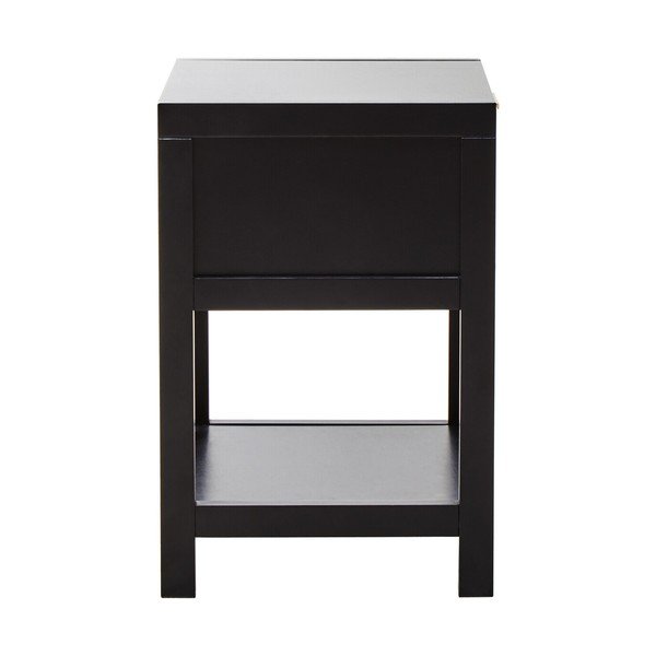 Черно нощно шкафче Sherman – Premier Housewares-image-4
