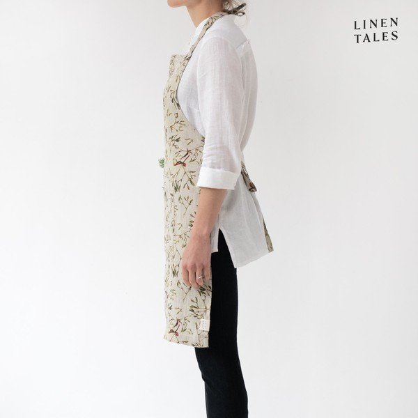 Ленена престилка с коледен мотив - Linen Tales-image-1