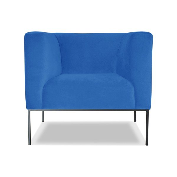 Světle modré křeslo Windsor & Co. Sofas Neptune