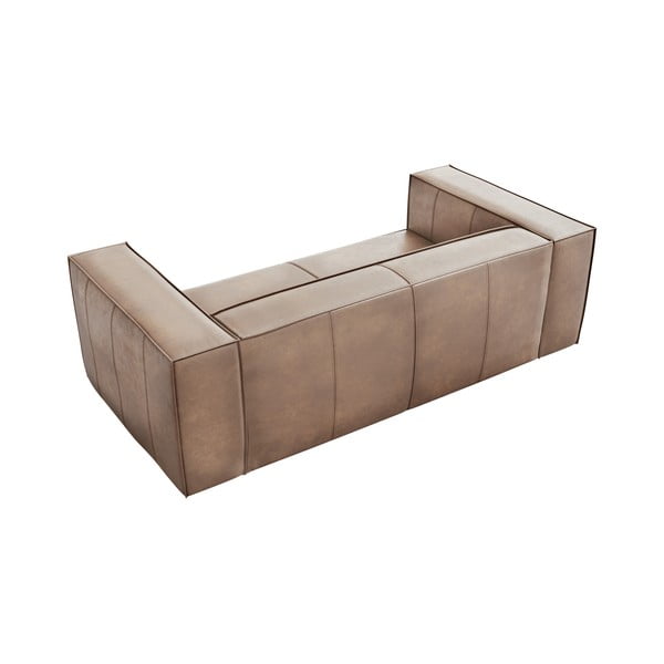 Светлокафяв кожен диван 212 cm Madame - Windsor & Co Sofas-image-4