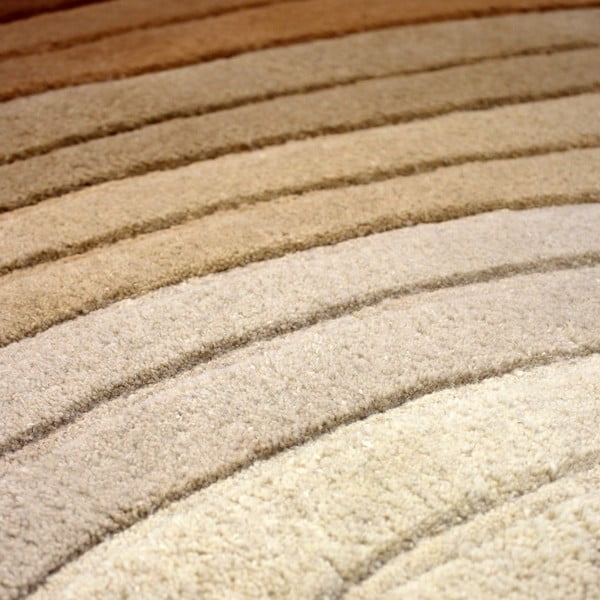 Вълнен килим в тухлен цвят 200x290 cm Puddle Ombre Wool – Flair Rugs-image-2