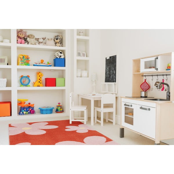 Червен и розов детски килим 120x170 cm Lolly Coral – FD-image-1