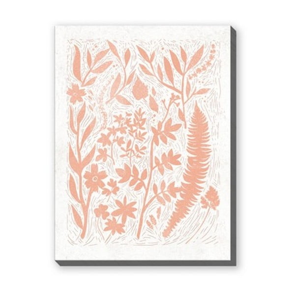 Obraz Global Art Production Linocut Field Flowers II, 30 x 40 cm