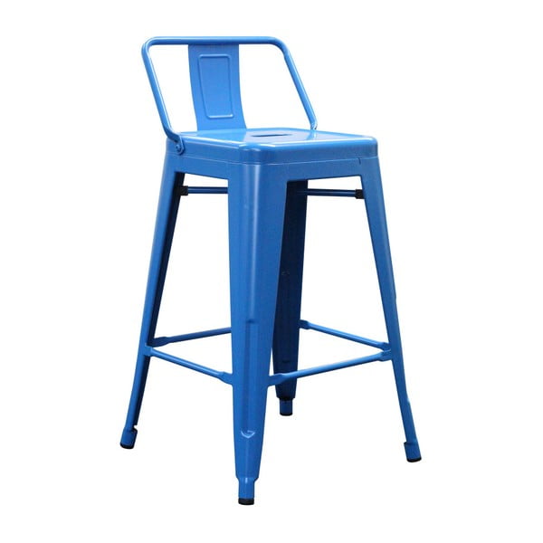 Комплект от 2 сини бар стола Spycker - Red Cartel