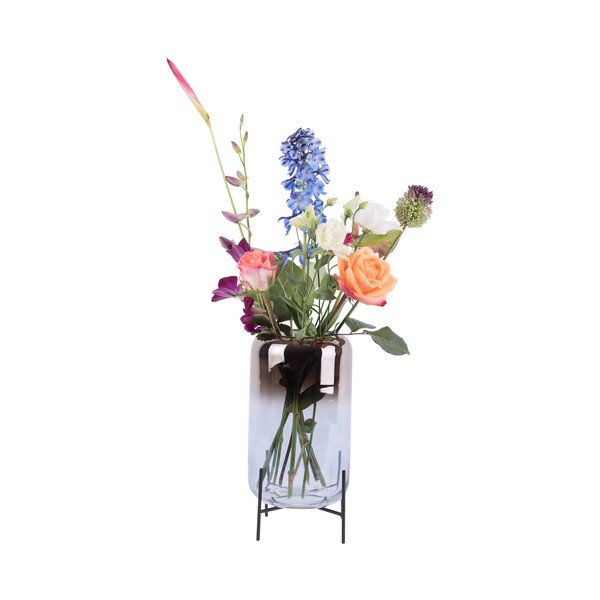 Стъклена ваза Сребро , височина 29 cm Fade - PT LIVING-image-2