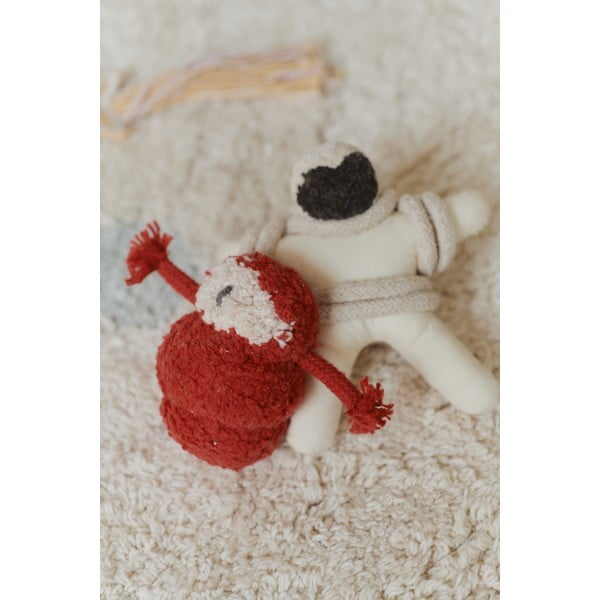 Бежово памучно детско килимче за игра ø150 cm Solar System – Lorena Canals-image-4