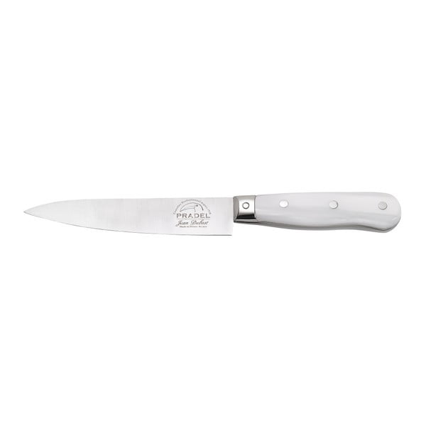 Bílý nůž s akrylovou rukojetí Jean Dubost Kitchen Knife