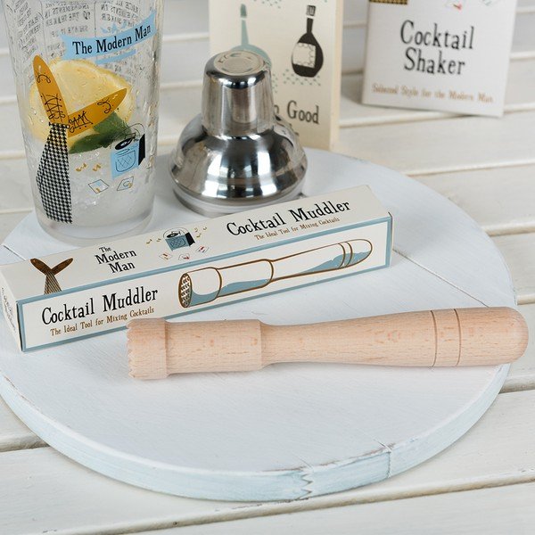 Dřevěný tlouček na koktejly Rex London Modern Man-image-1