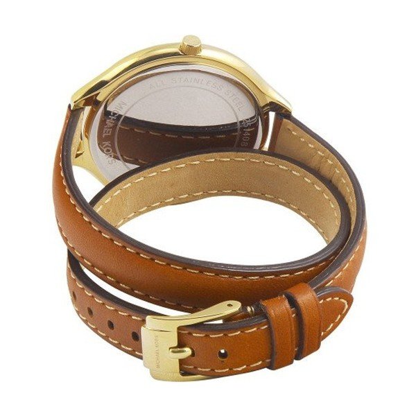 Часовник с кожена каишка MK2256 - Michael Kors-image-1