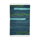 Тъмносин двустранен килим за открито, изработен от рециклирана пластмаса , 160 x 230 cm Marlin - Green Decore