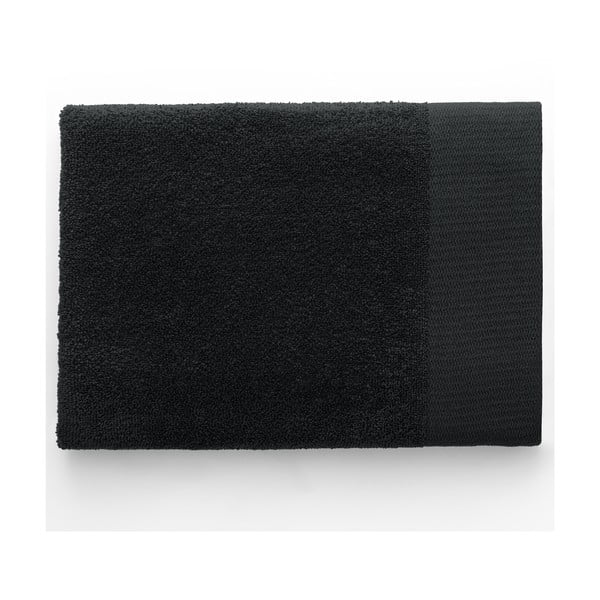 Черна памучна кърпа от тери 30x50 cm Amari – Restilo-image-3
