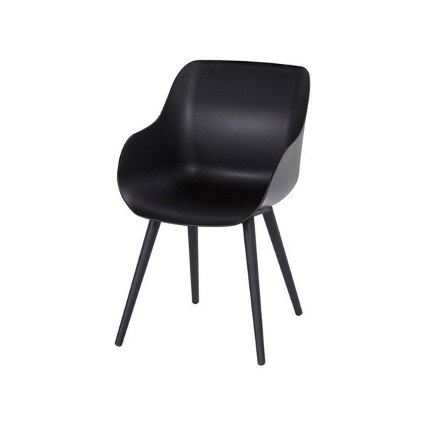 Комплект от 2 черни градински стола Sophie Organic Studio Chair - Hartman