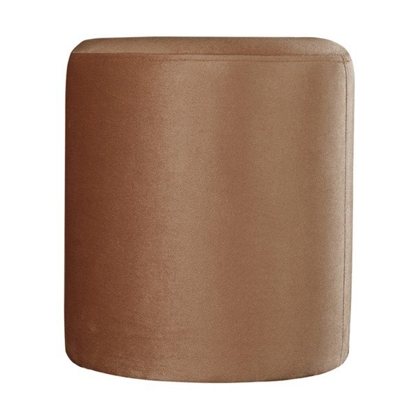 Кафяв пуф Ellen Magic Velvet, ⌀ 40 cm - JohnsonStyle-image-4