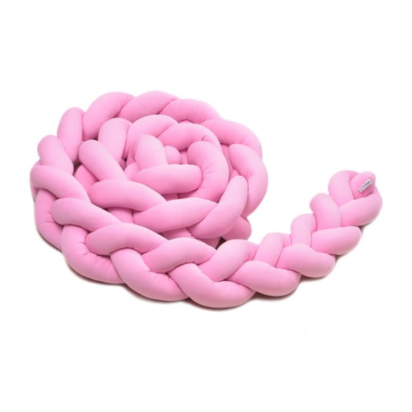 Розова мантила от памучно трико, дължина 360 cm - T-TOMI