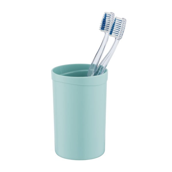 Пластмасова чаша за четки за зъби в ментов цвят Vigo - Allstar