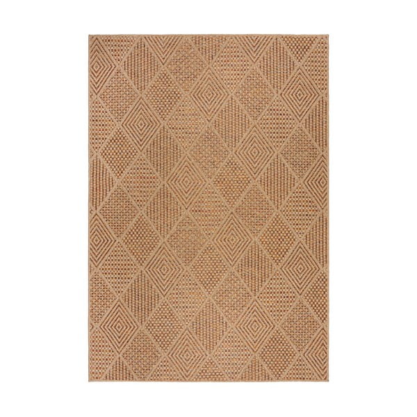 Външен килим в естествен цвят 120x170 cm Nora Diamond – Flair Rugs