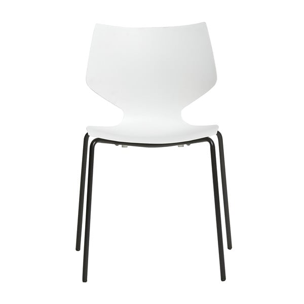 Комплект от 4 бели трапезни стола Irta - Marckeric