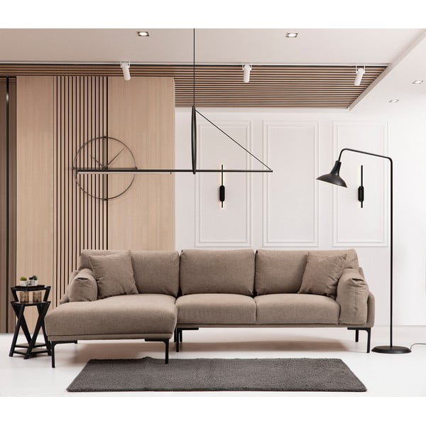 Бежов ъглов диван , ляв ъгъл Leo - Artie-image-1