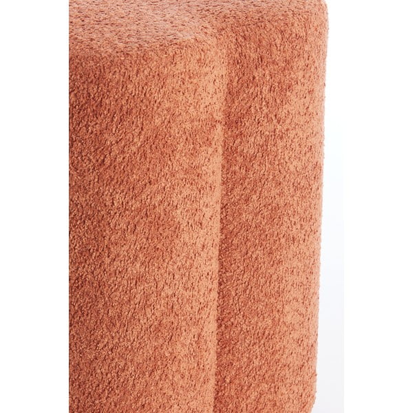 Оранжева табуретка от плат букле Nalani – Light & Living-image-1