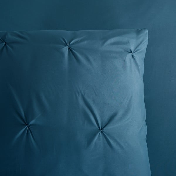 Единично удължено спално бельо от микрофибър в петролен цвят 140x220 cm Pure Elegance – Good Morning-image-2