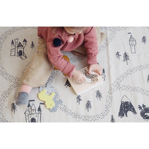 Дървен детски пъзел Лъв - Kindsgut-image-1