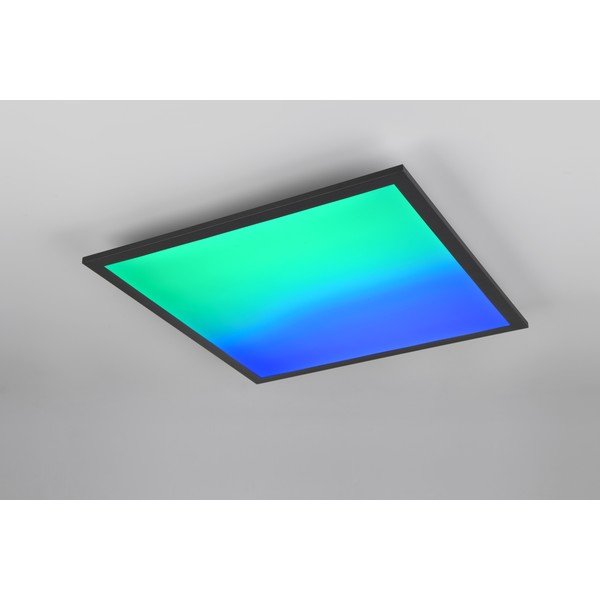 Черна LED лампа за таван 44,5x44,5 cm Beta - Reality-image-3