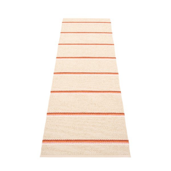 Пътека за открито и закрито в тухлен и кремав цвят 70x240 cm Olle Brick Cream – Pappelina