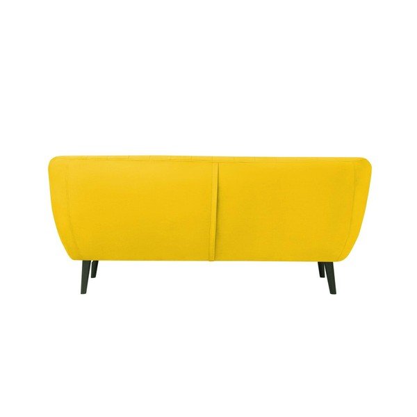 Диван от жълто кадифе , 188 cm Toscane - Mazzini Sofas-image-4