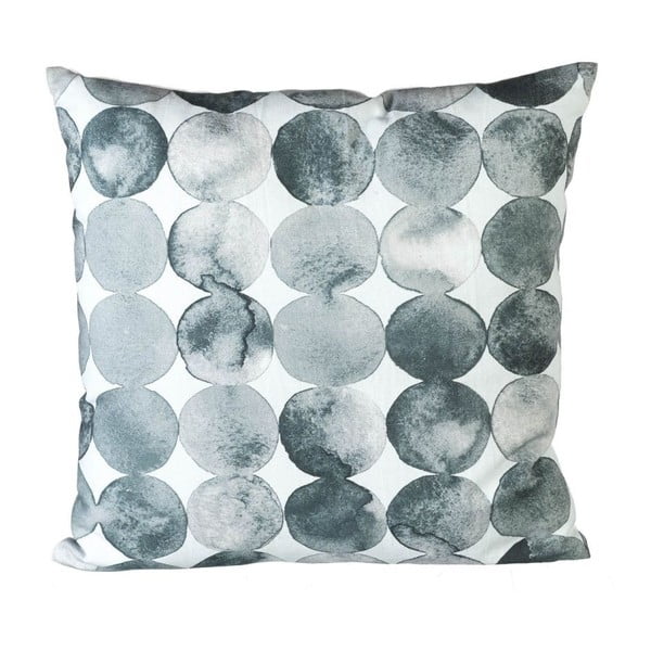 Възглавница с пълнеж Сфери сиво/бяло, 45x45 cm - Parlane