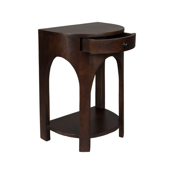 Странична масичка от масивно манго 30x40 cm Belvedere – Dutchbone-image-3