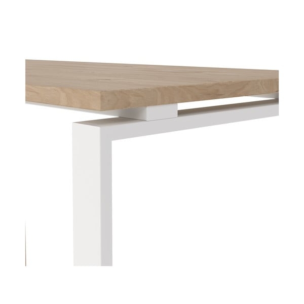 Работна маса с дъбов плот 100x150 cm Sign - Tvilum-image-3