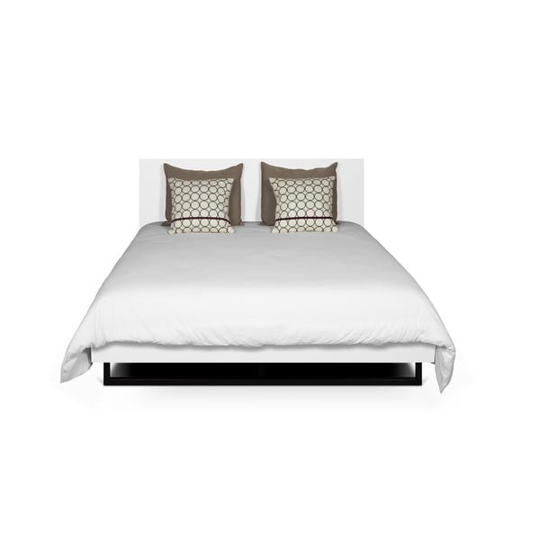 Бяло двойно легло с решетка 160x200 cm Mara - TemaHome