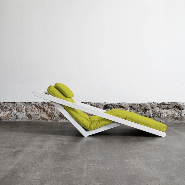 Variabilní lenoška Karup Figo White/Pistacie-image-1