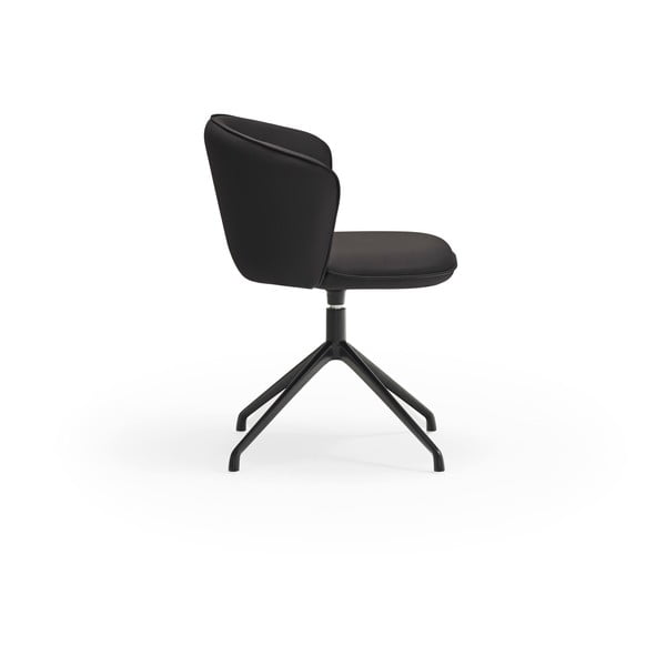 Черни тапицирани трапезни столове в комплект 2 бр. Add – Teulat-image-4