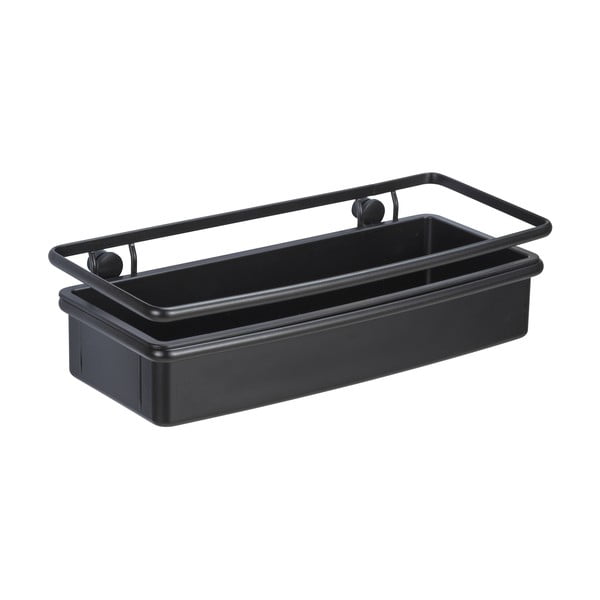 Черен рафт за душ Molinella, 30 x 9 cm - Wenko-image-2