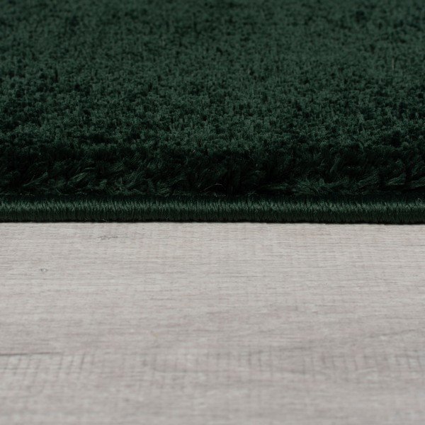 Тъмнозелена пътека от рециклирани влакна 60x230 cm Sheen – Flair Rugs-image-4
