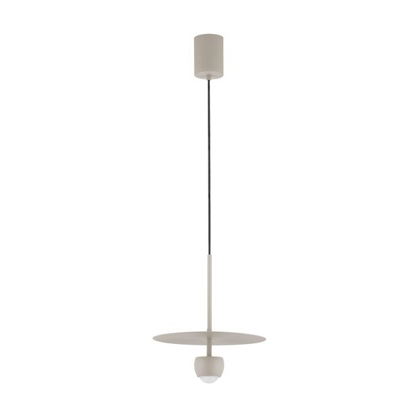Бежово алуминиево LED висящо осветително тяло ø 30 cm Edem – Nova Luce