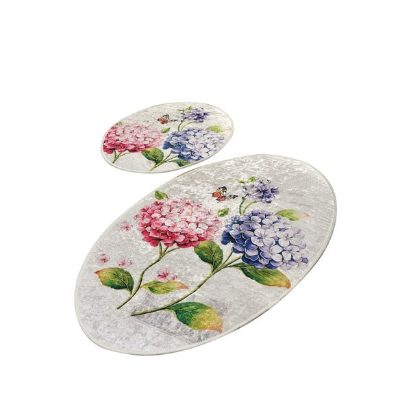 Килими за баня в комплект от 2 бр. 60x100 cm Ortanca – Foutastic