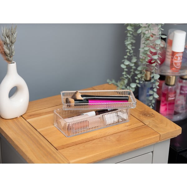 Пластмасов козметичен органайзер за баня – Addis-image-1