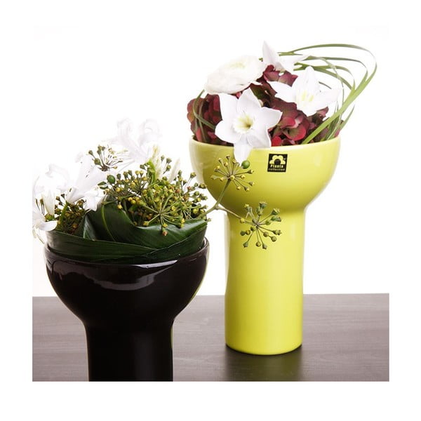 Váza Odet 20 cm, zelená