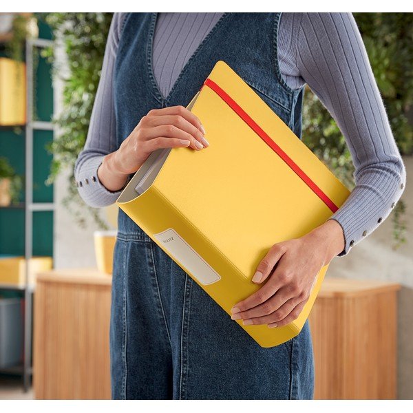 Жълта папка с лост, A4 Cosy - Leitz-image-1