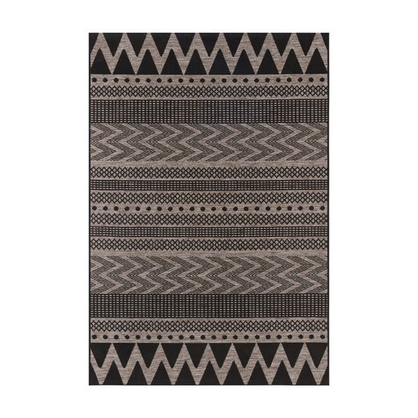 Черно-бежов килим на открито , 160 x 230 cm Sidon - NORTHRUGS
