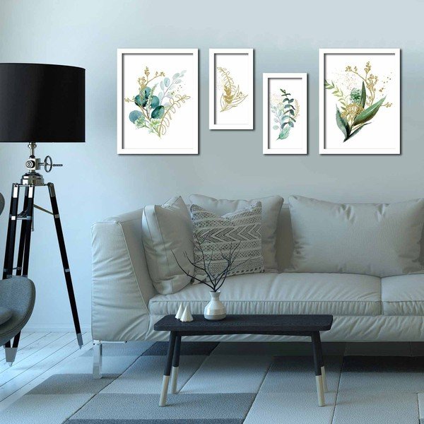 Комплект от 4 плаката 33x43 cm - Wallity-image-1