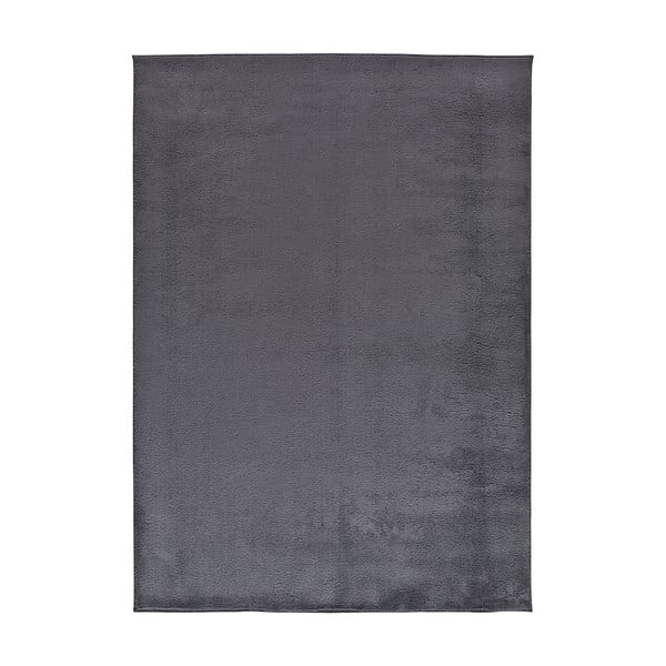 Тъмносив килим от микрофибър 60x100 cm Coraline Liso – Universal