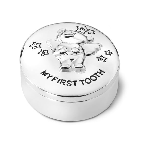 Метална кутия за първи зъбки ø 5,5x2 cm Twinkle - Zilverstad-image-1