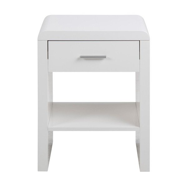 Бяло нощно шкафче Supernova - Actona-image-4