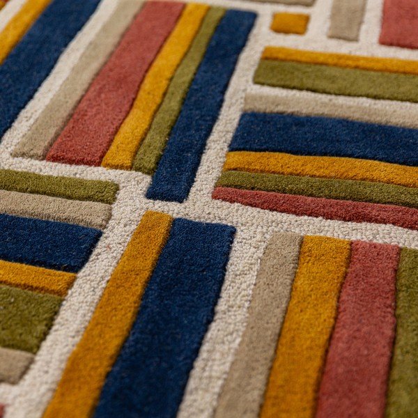 Ръчно изработен вълнен килим 160x230 cm Lattice Shaped  – Flair Rugs-image-3